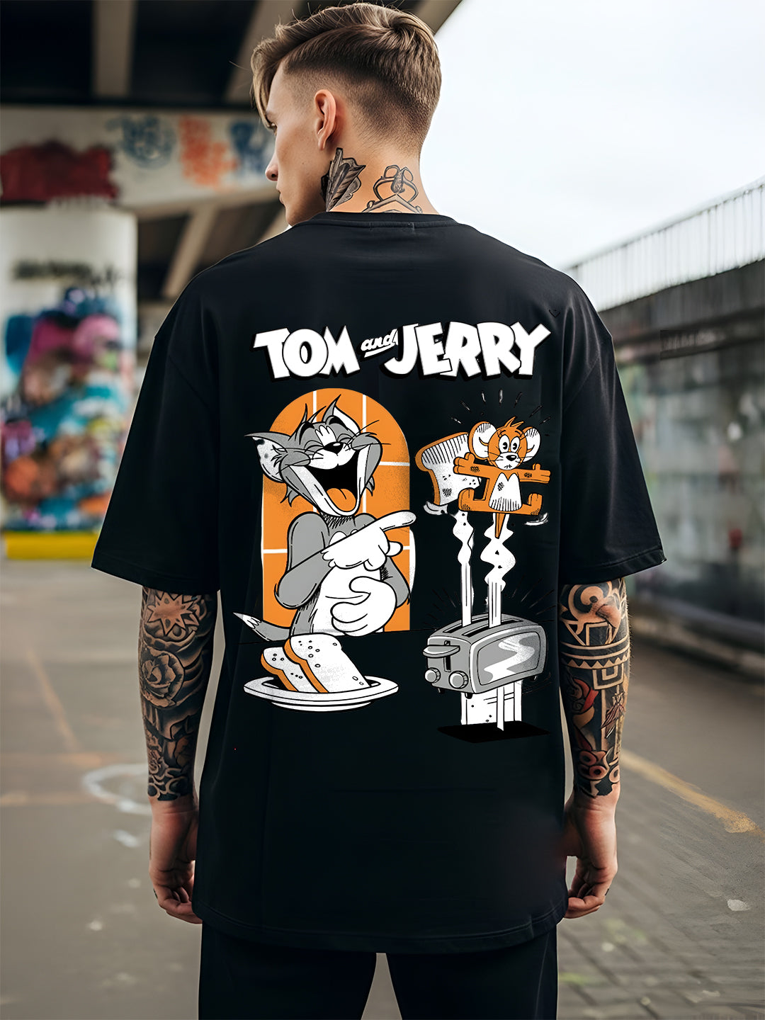 Tom & Jerry  Oversized T-Shirt