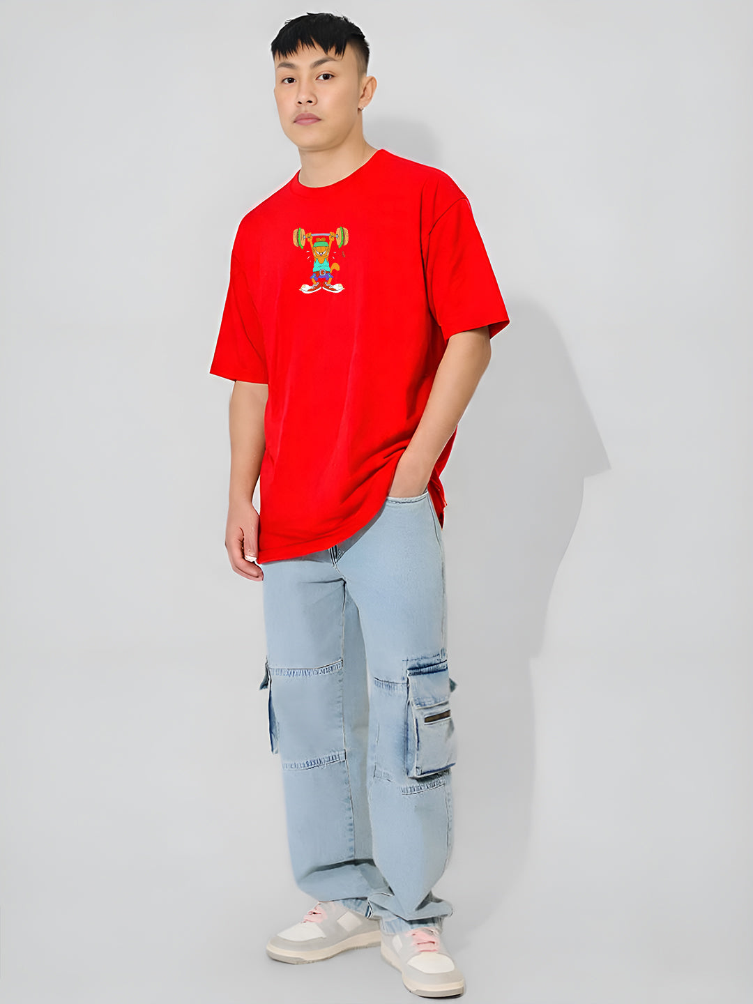 Fitness Garfield Oversized T-shirt