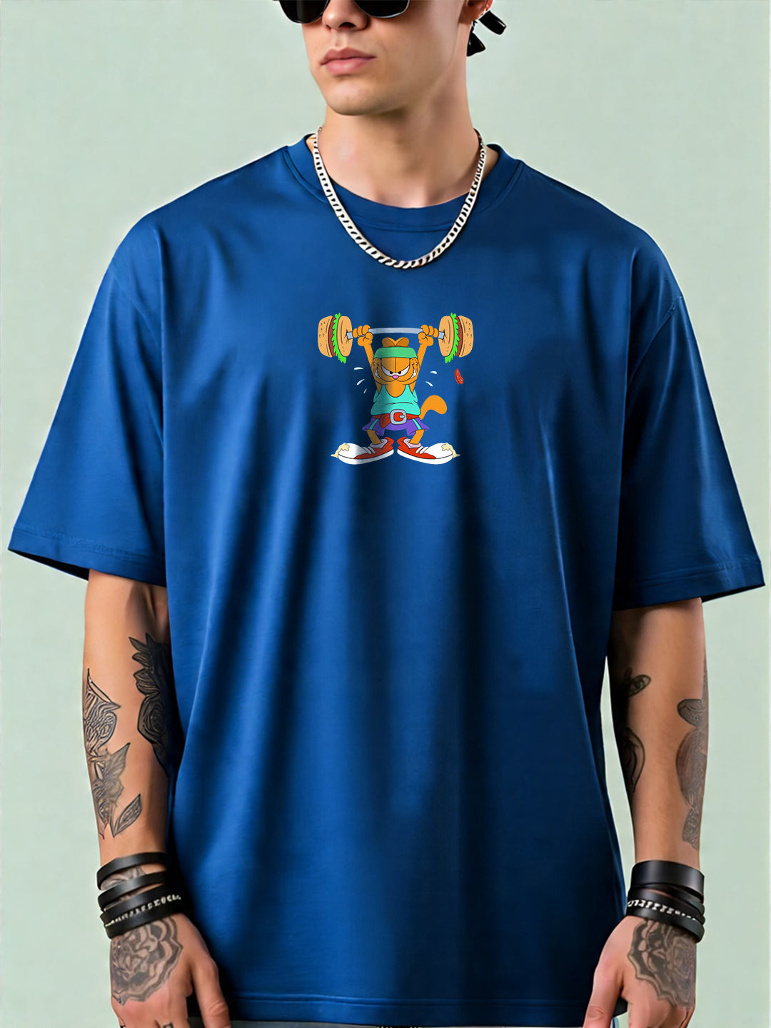 Fitness Garfield Oversized T-shirt