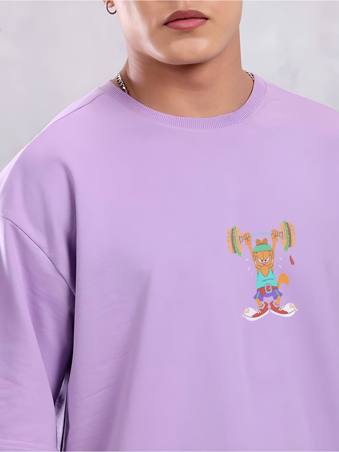 Fitness Garfield Oversized T-shirt