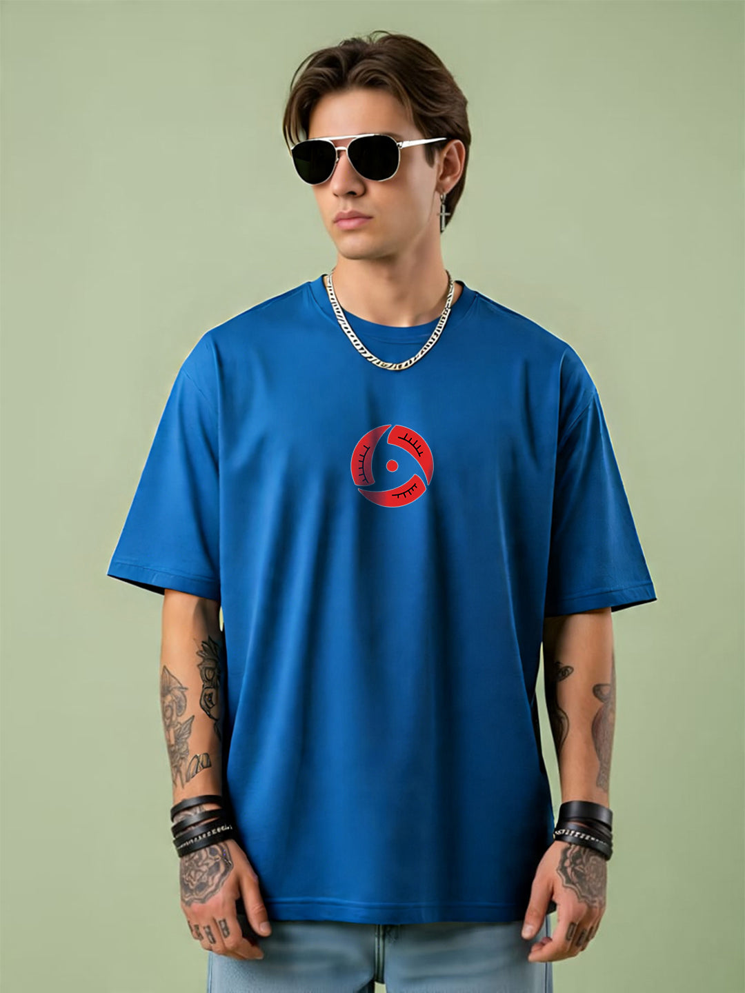 Naruto Shippuden Itachi Uchiha Back Print T-Shirt