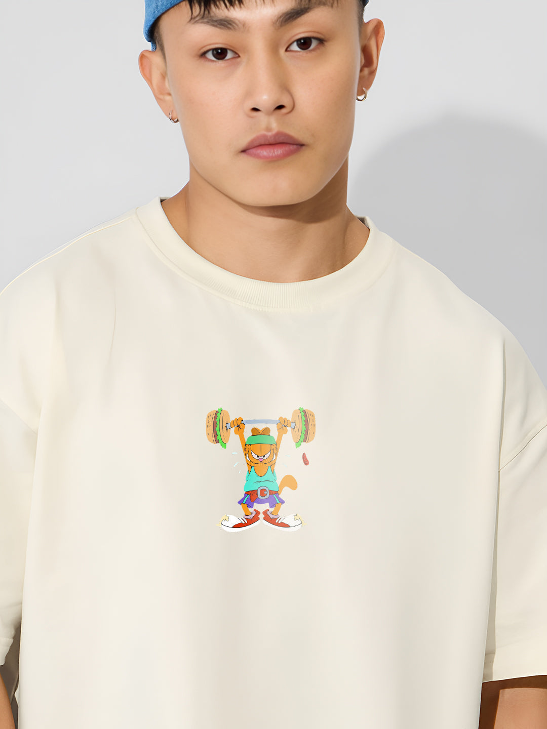 Fitness Garfield Oversized T-shirt