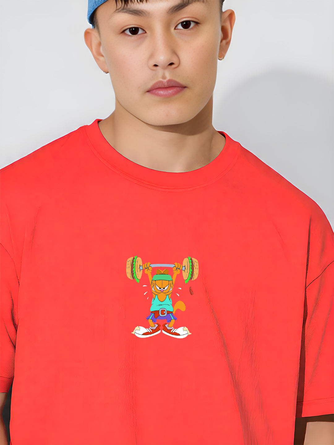 Fitness Garfield Oversized T-shirt