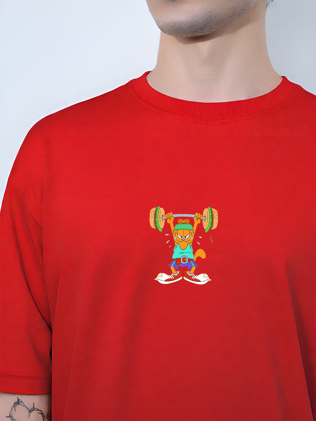 Fitness Garfield Oversized T-shirt