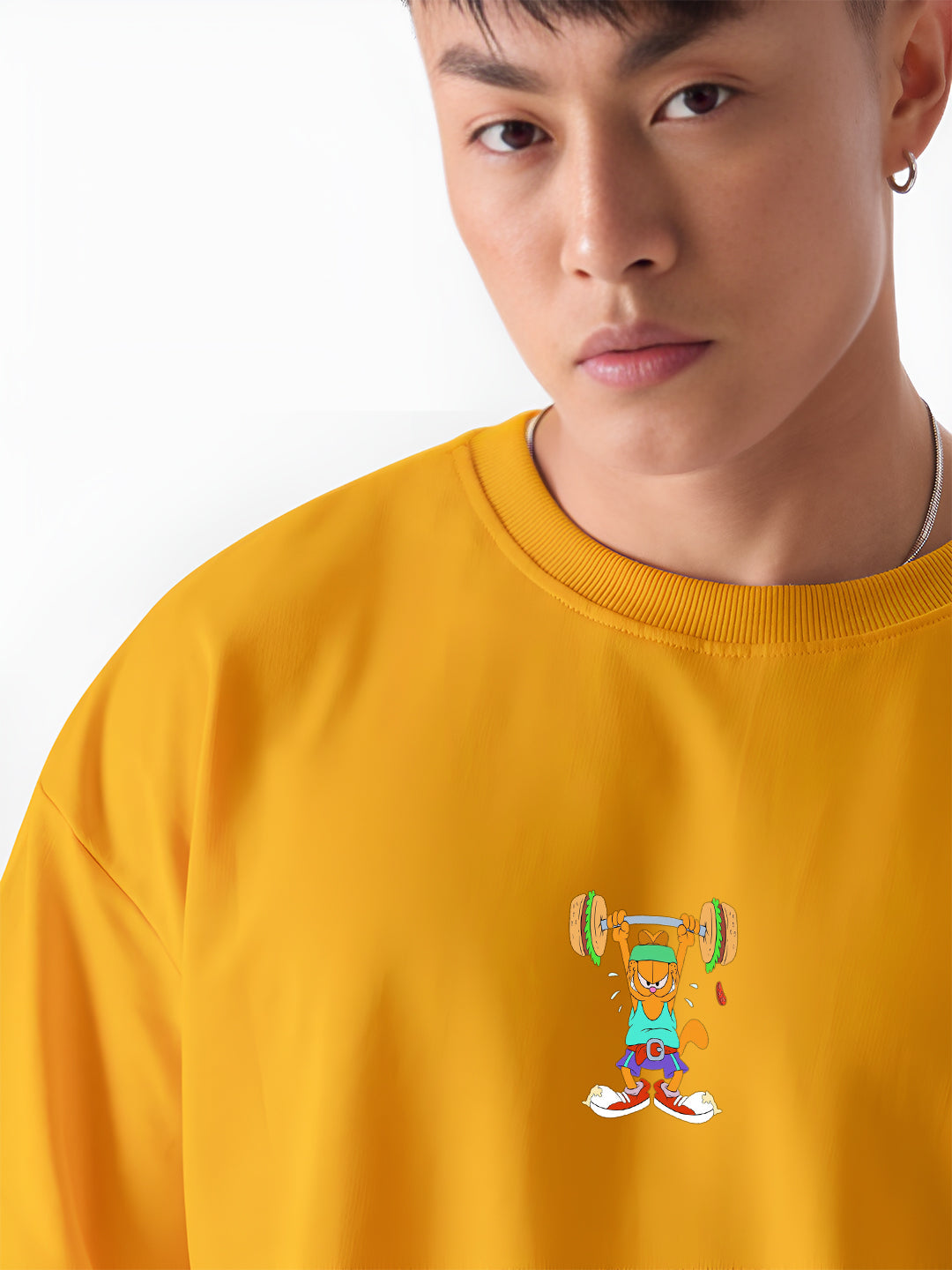 Fitness Garfield Oversized T-shirt