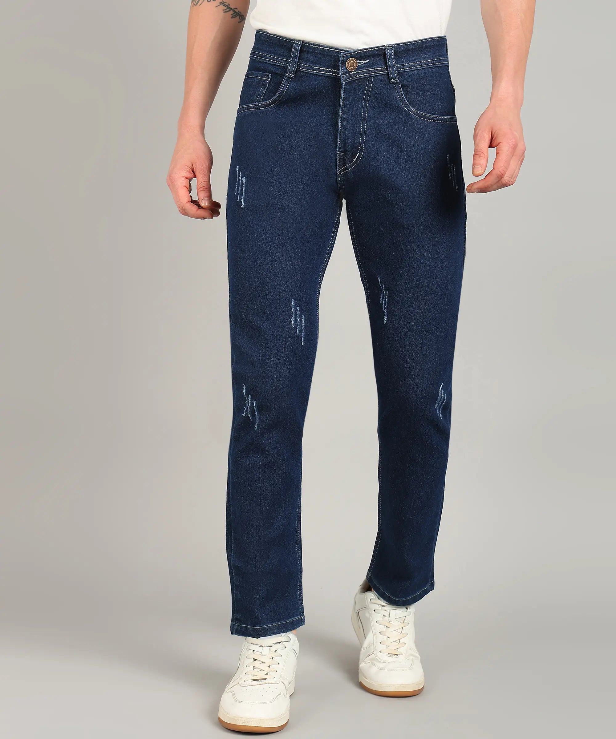 ANGERHOOD Relaxed fit Men Blue Jeans