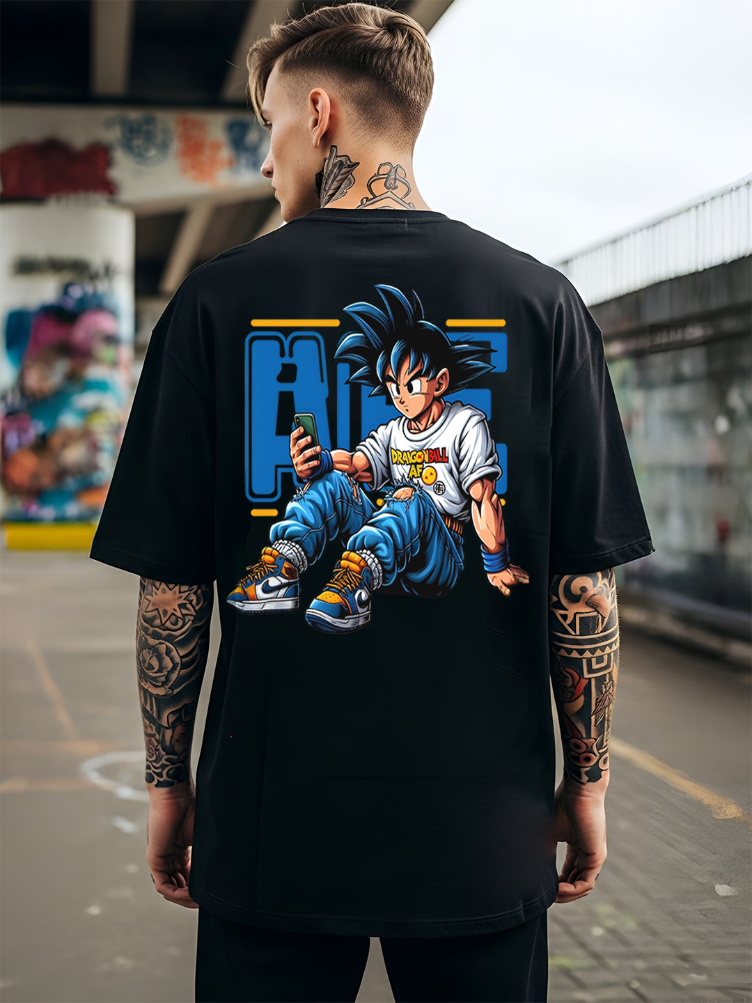 Snoopy Bicycle Oversized  T-shirt