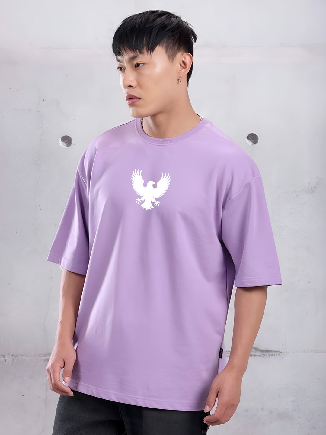 "Spread Your Wings – Rebel Spirit Eagle Oversized T-Shirt"