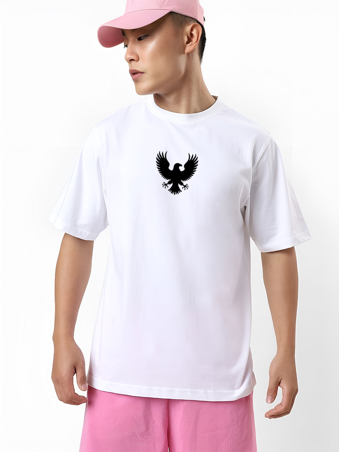 "Spread Your Wings – Rebel Spirit Eagle Oversized T-Shirt"