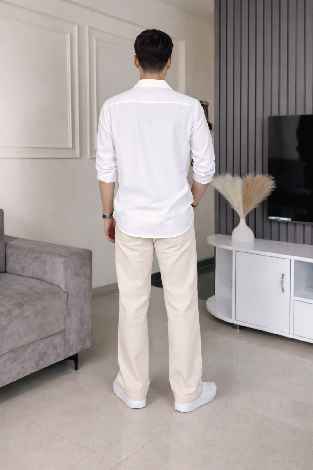 Old Money Classic Combo (White & Beige)