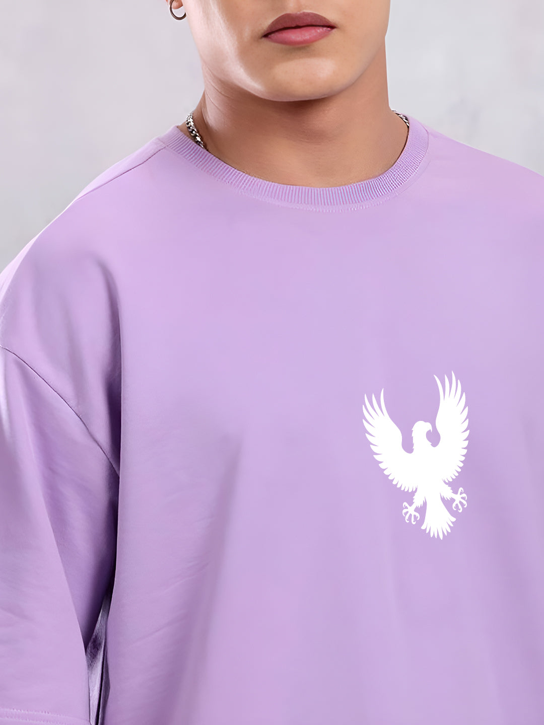 "Spread Your Wings – Rebel Spirit Eagle Oversized T-Shirt"