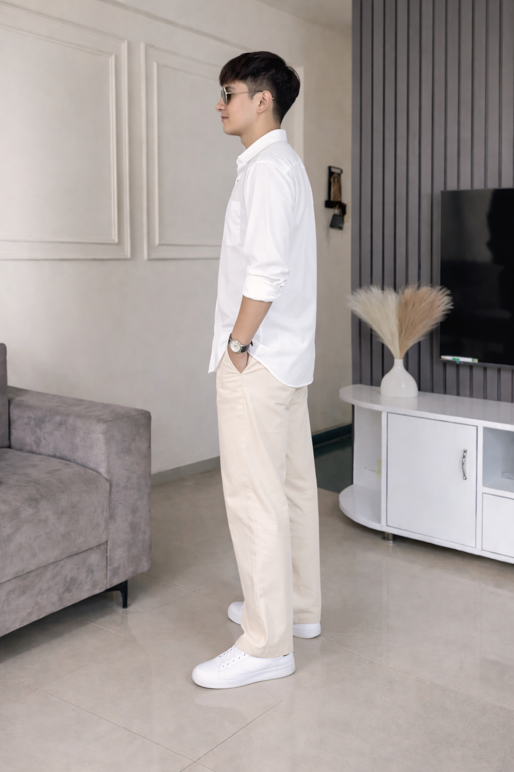 Old Money Classic Combo (White & Beige)