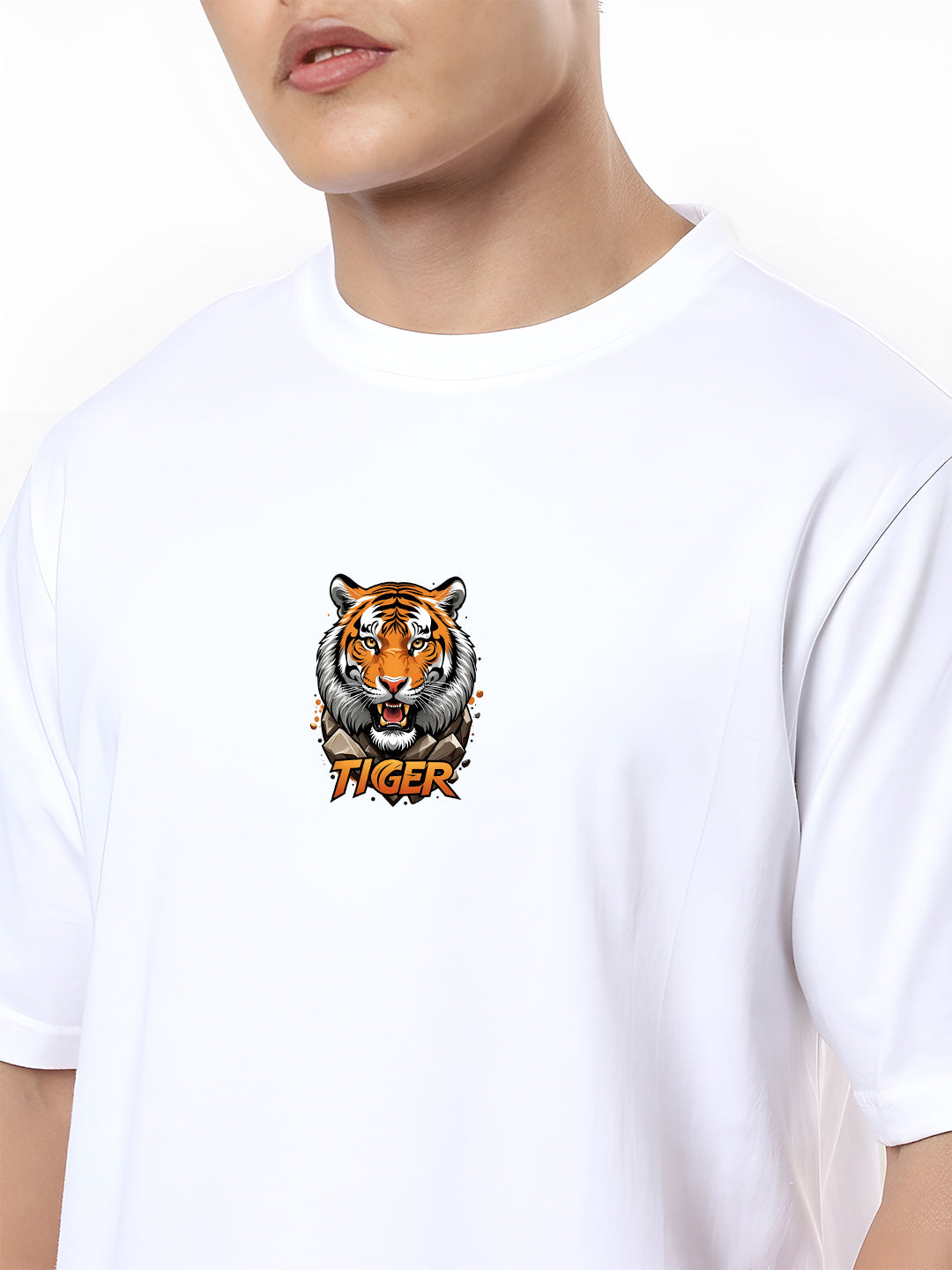 Fearless Tiger Oversized  T-shirt