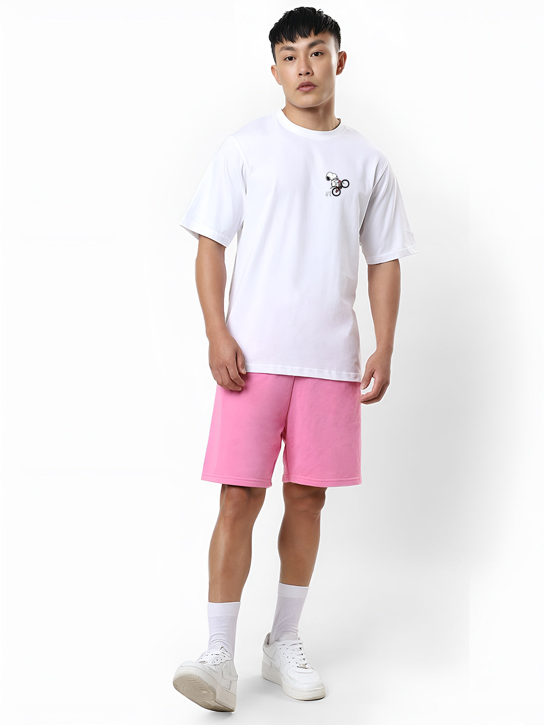 Snoopy Bicycle Oversized  T-shirt