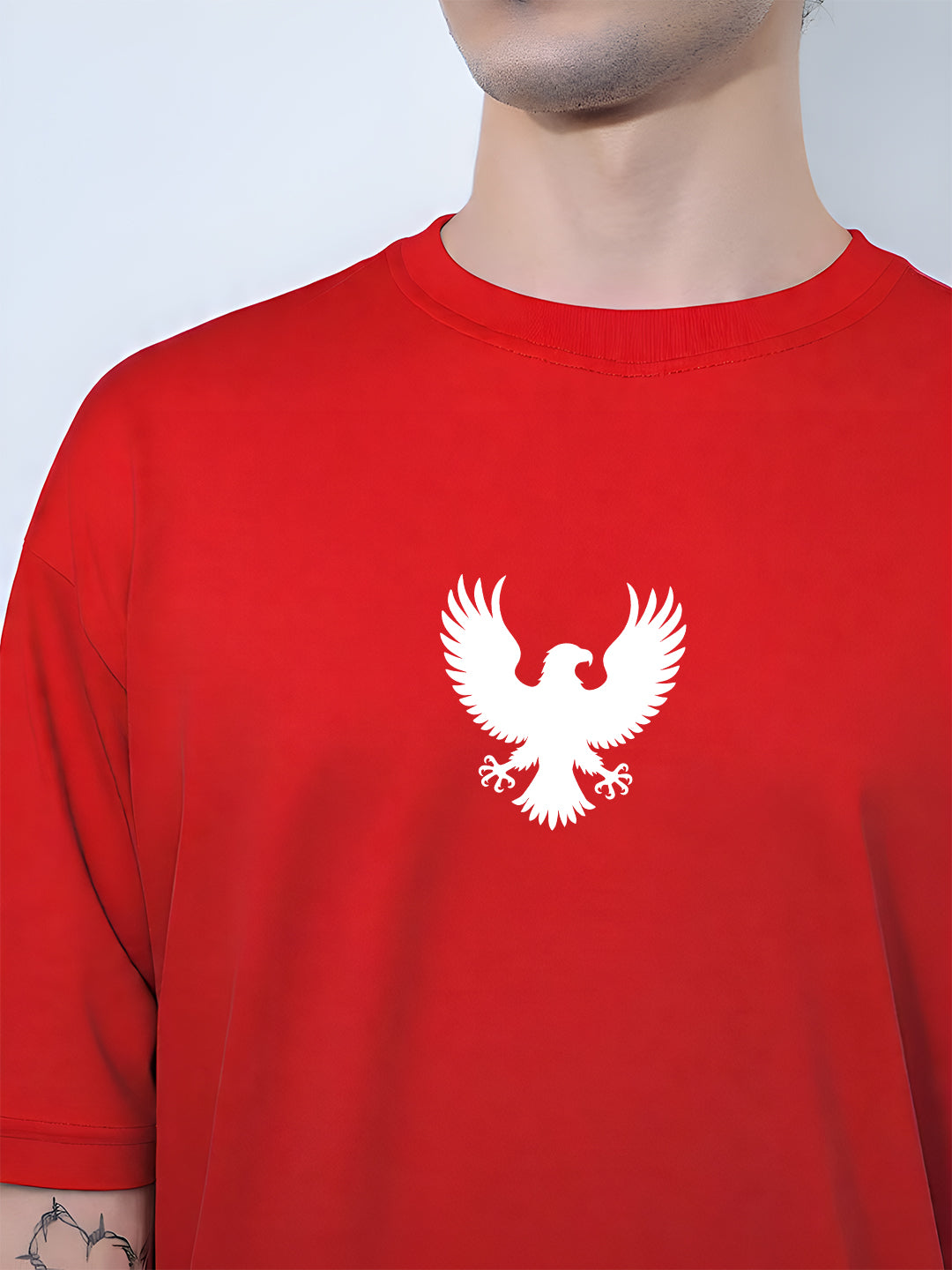 "Spread Your Wings – Rebel Spirit Eagle Oversized T-Shirt"
