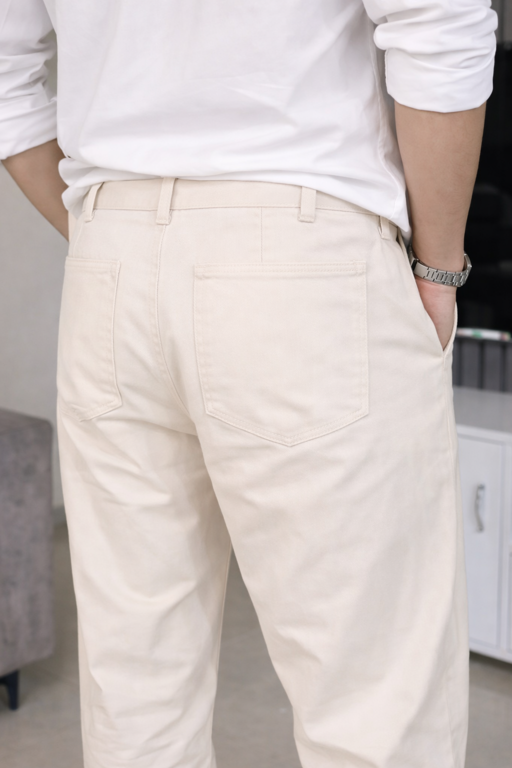 Old Money Classic Combo (White & Beige)