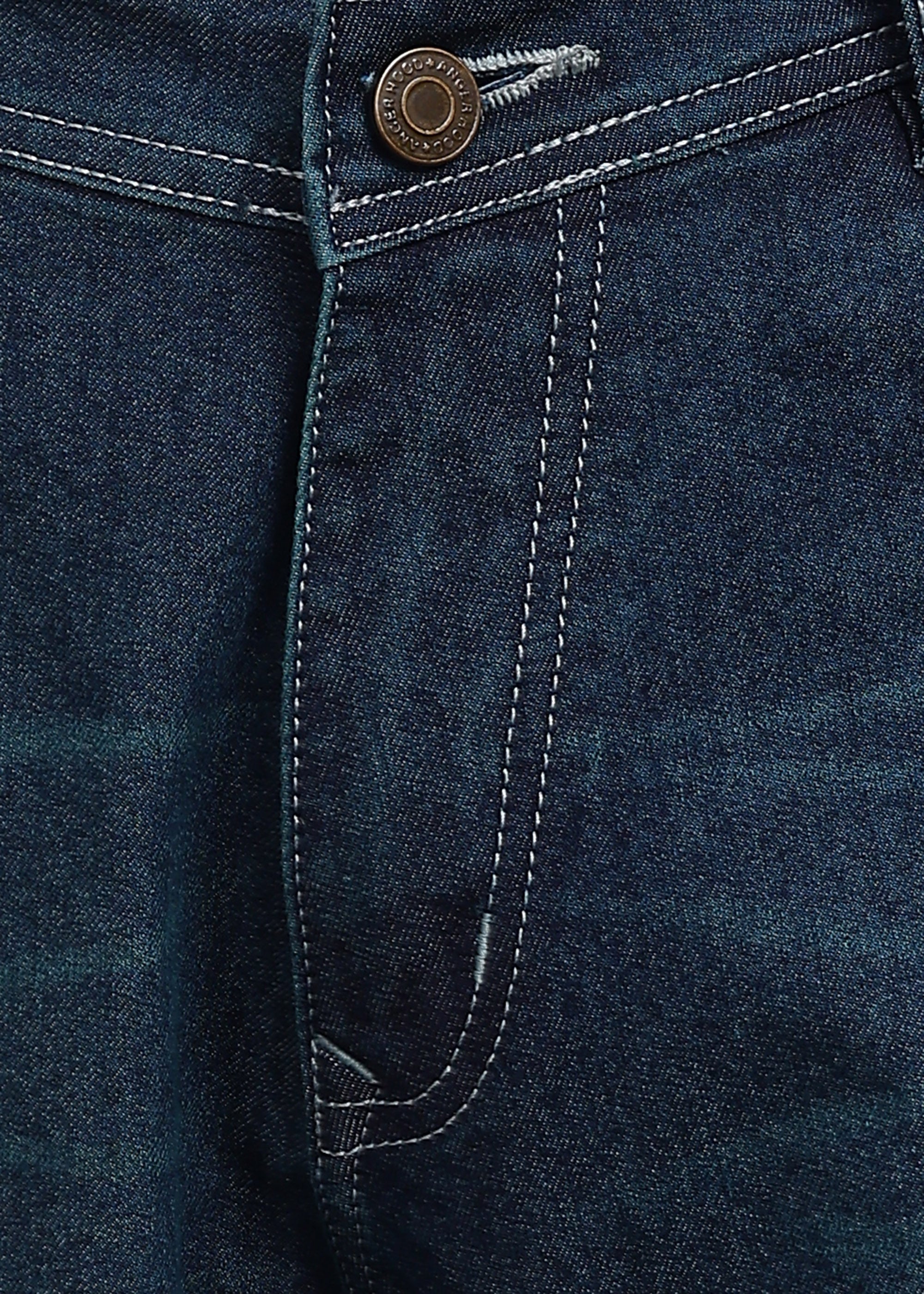 ANGERHOOD Loose Fit Men Blue  Jeans