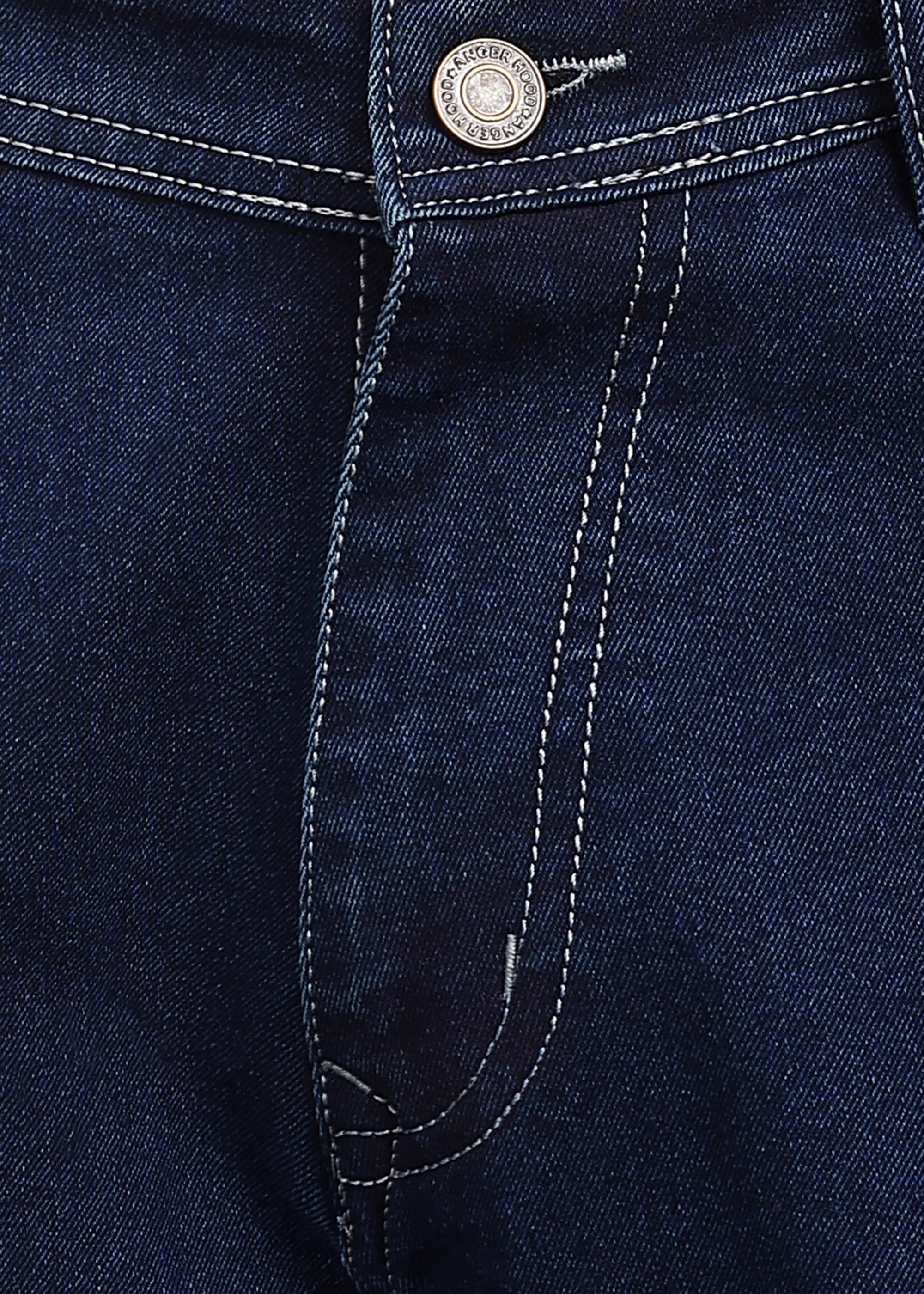 ANGERHOOD Loose Fit Men Blue  Jeans