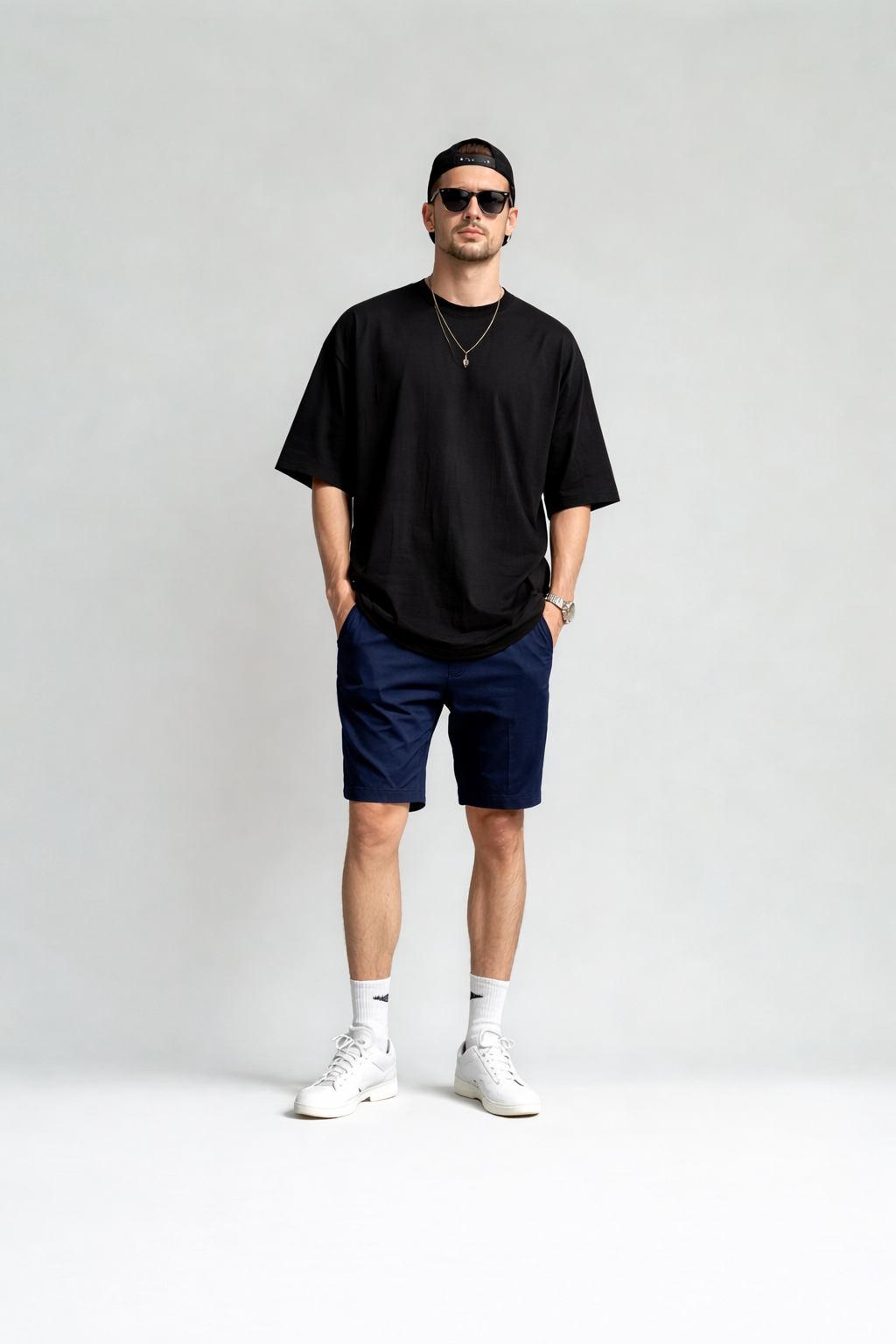 HEAVY24O GSM Oversized Fit French Terry Cotton T-Shirt - PURPLE