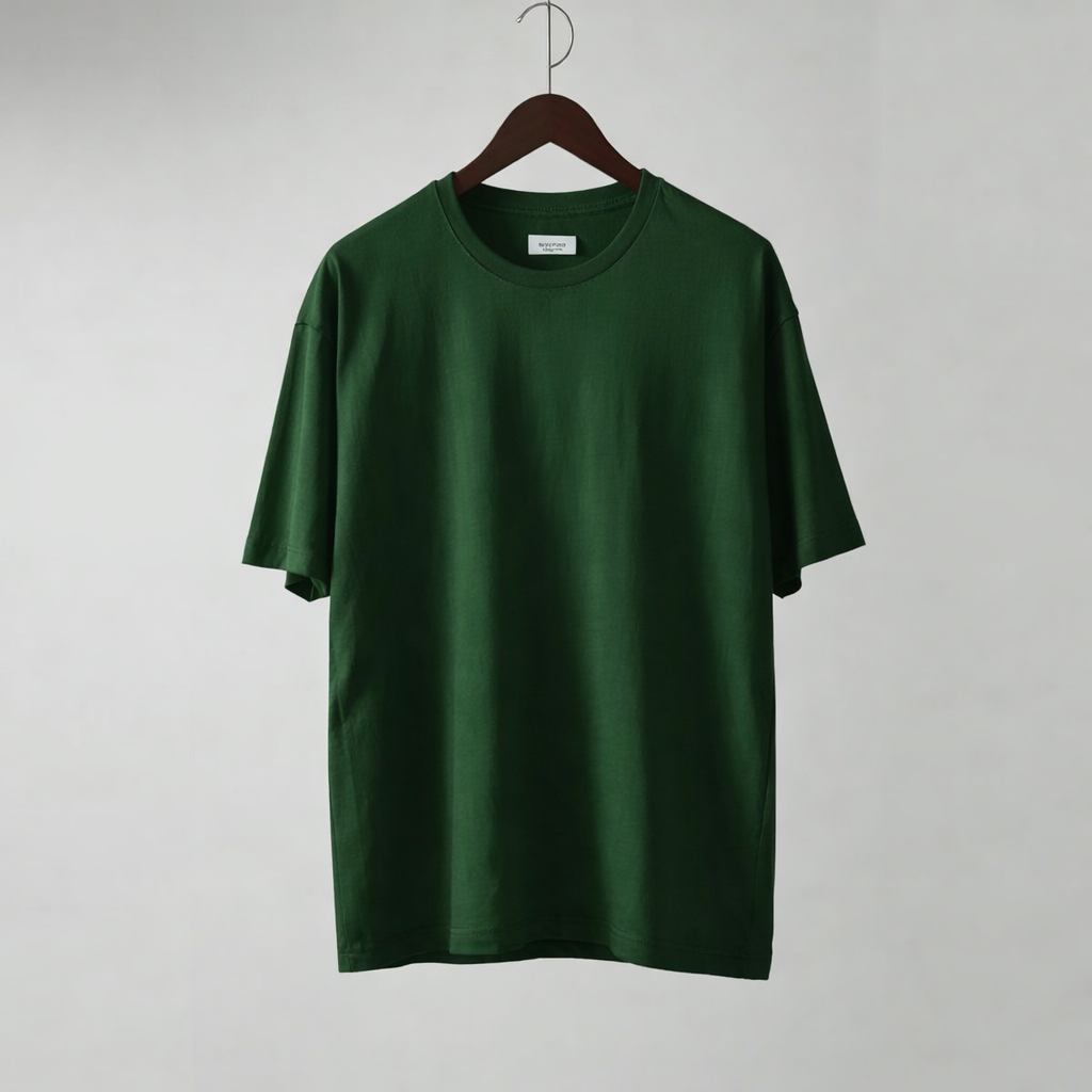 HEAVY24O GSM Oversized Fit French Terry Cotton T-Shirt - PURPLE