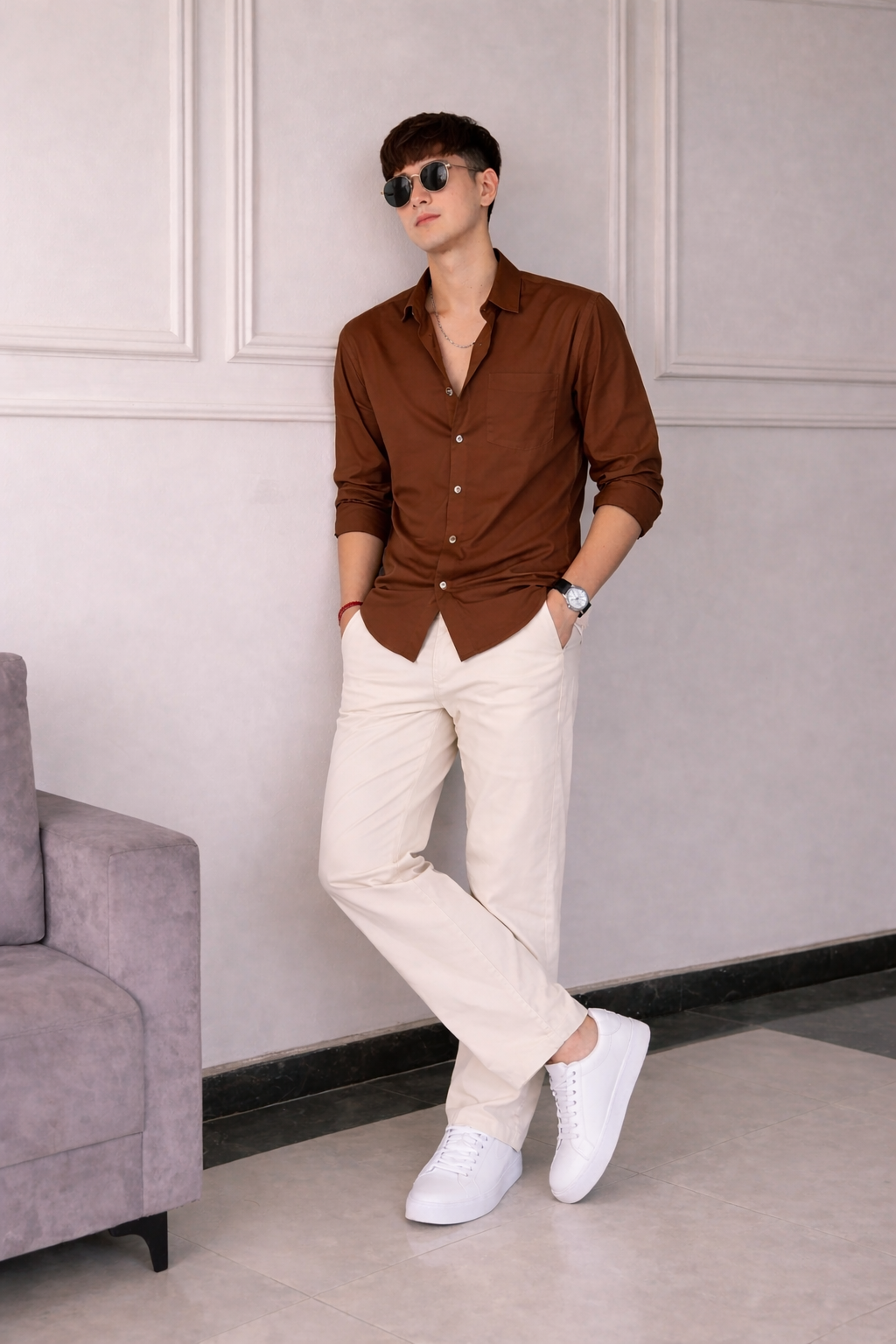 Old Money Classic Combo (Brown & Beige)