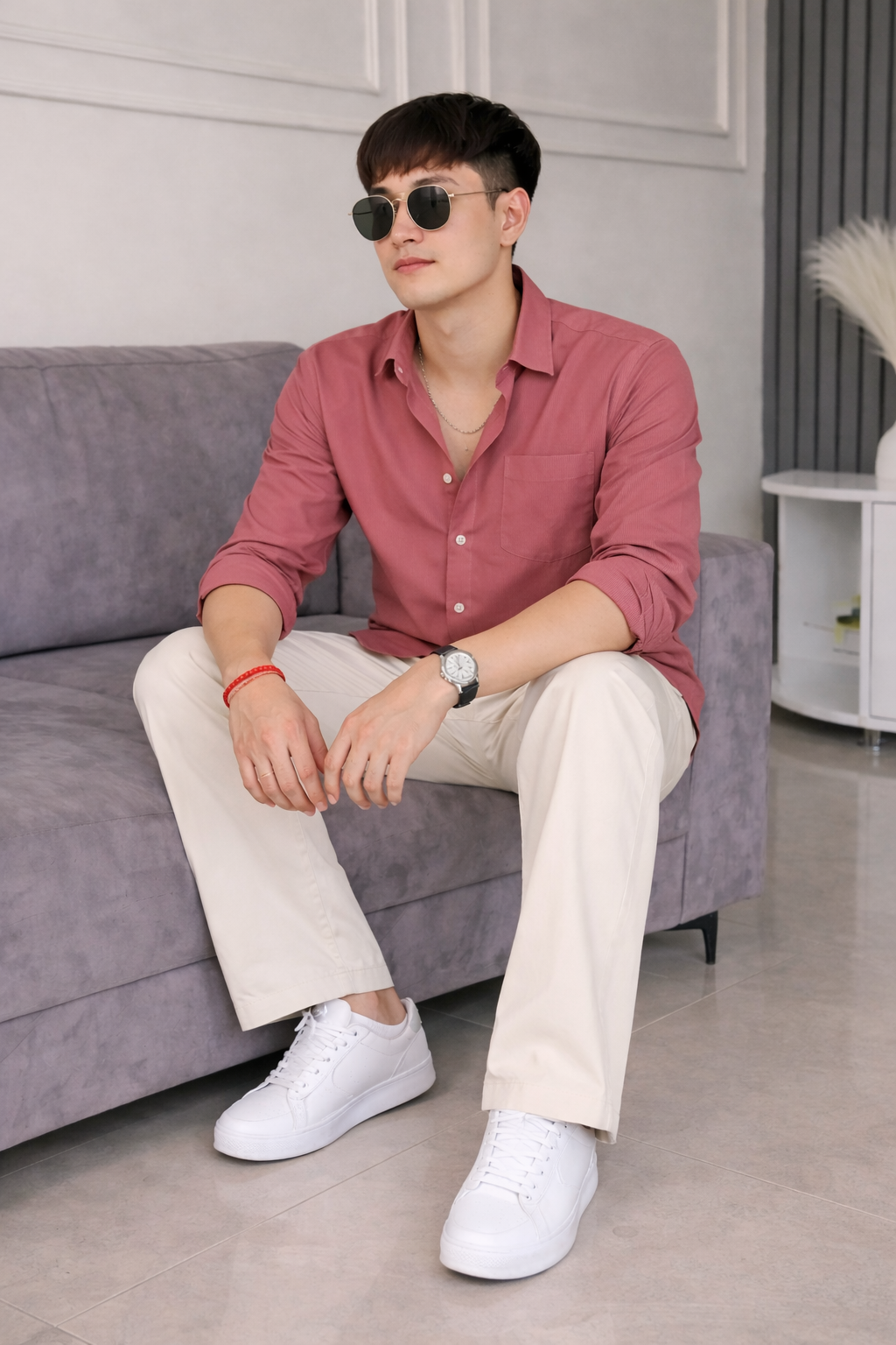 Old Money Classic Combo (Pink & Beige)