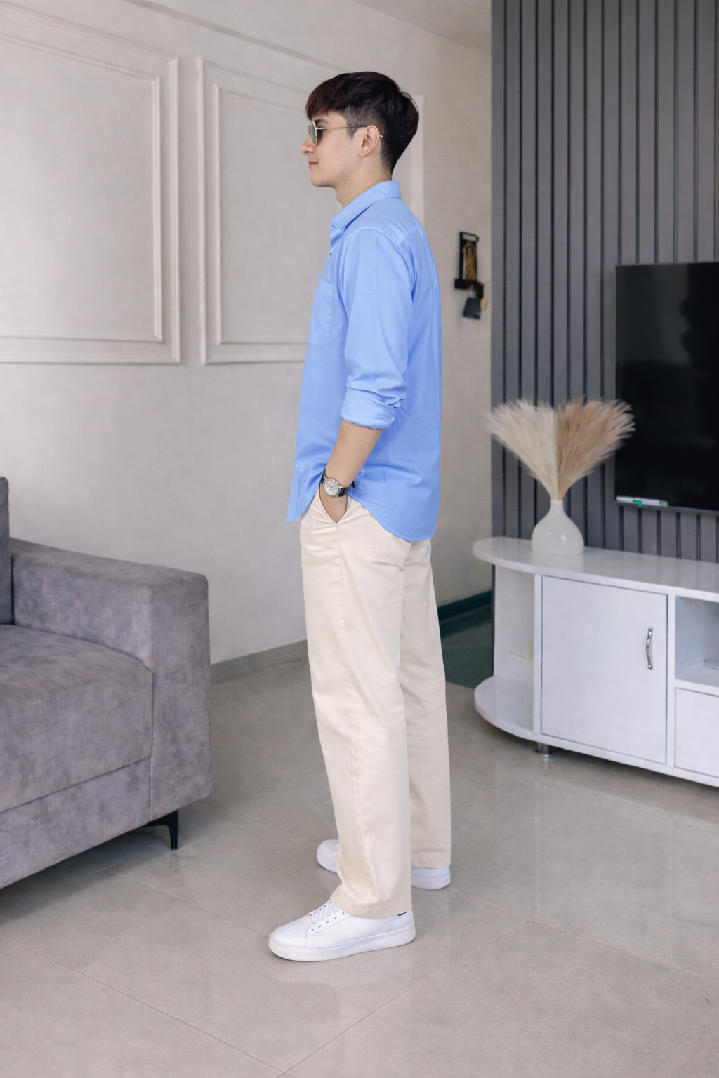 Old Money Classic Combo (Blue & Beige)