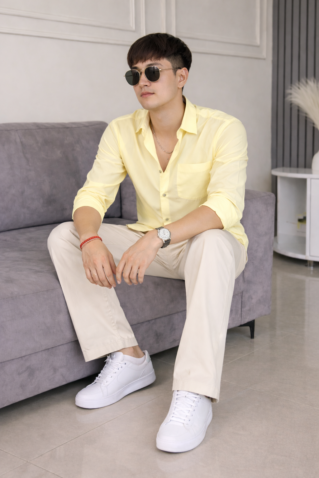 Old Money Classic Combo ( Yellow & Beige)