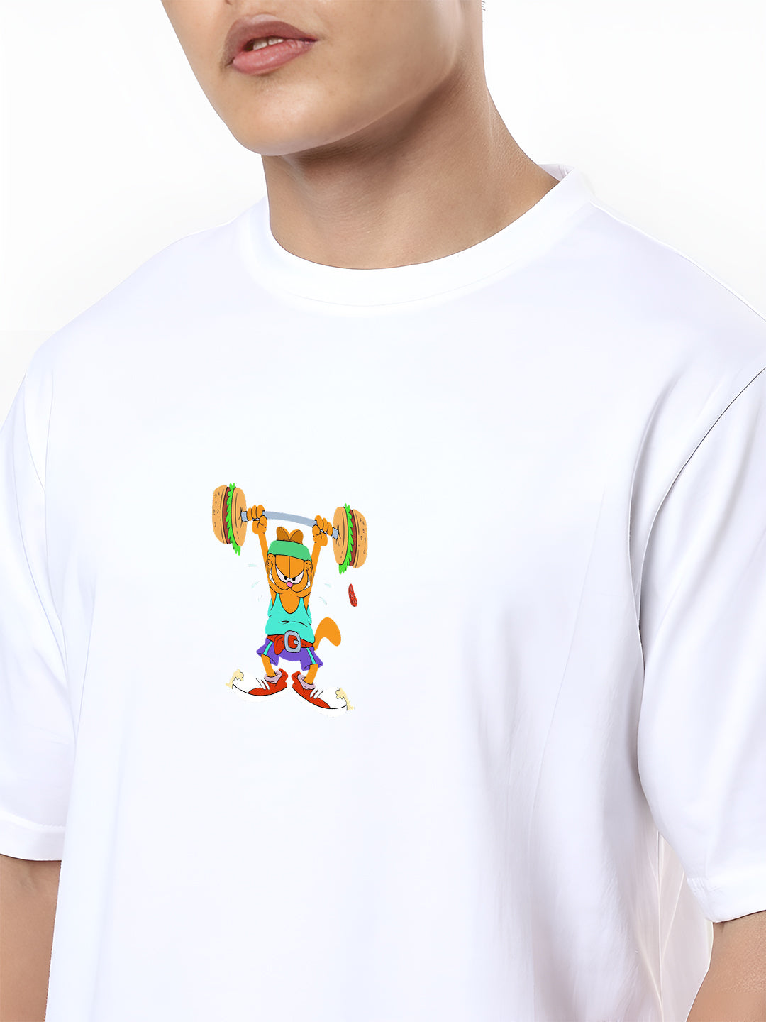 Fitness Garfield Oversized T-shirt