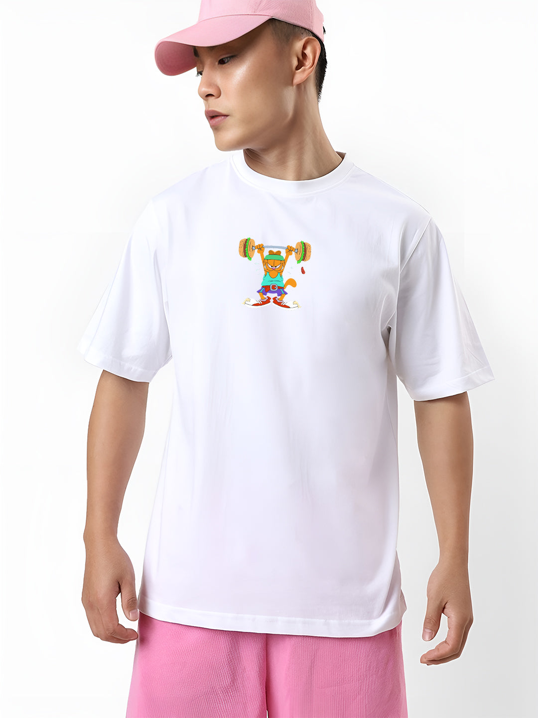 Fitness Garfield Oversized T-shirt