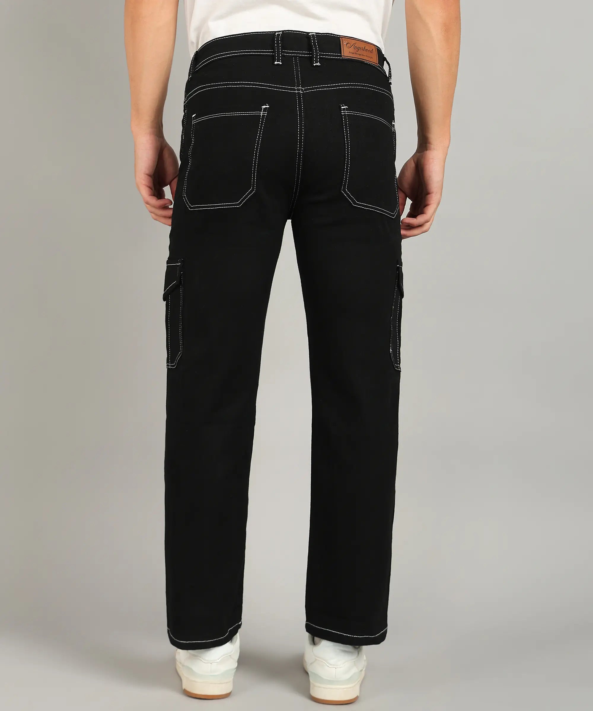 ANGERHOOD Men Lycra Cargos